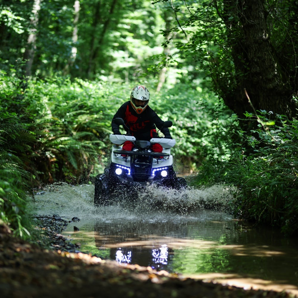 ATV pe benzină Voltarom RA5 180cc 9,5CP – Alb, Off-Road [10]