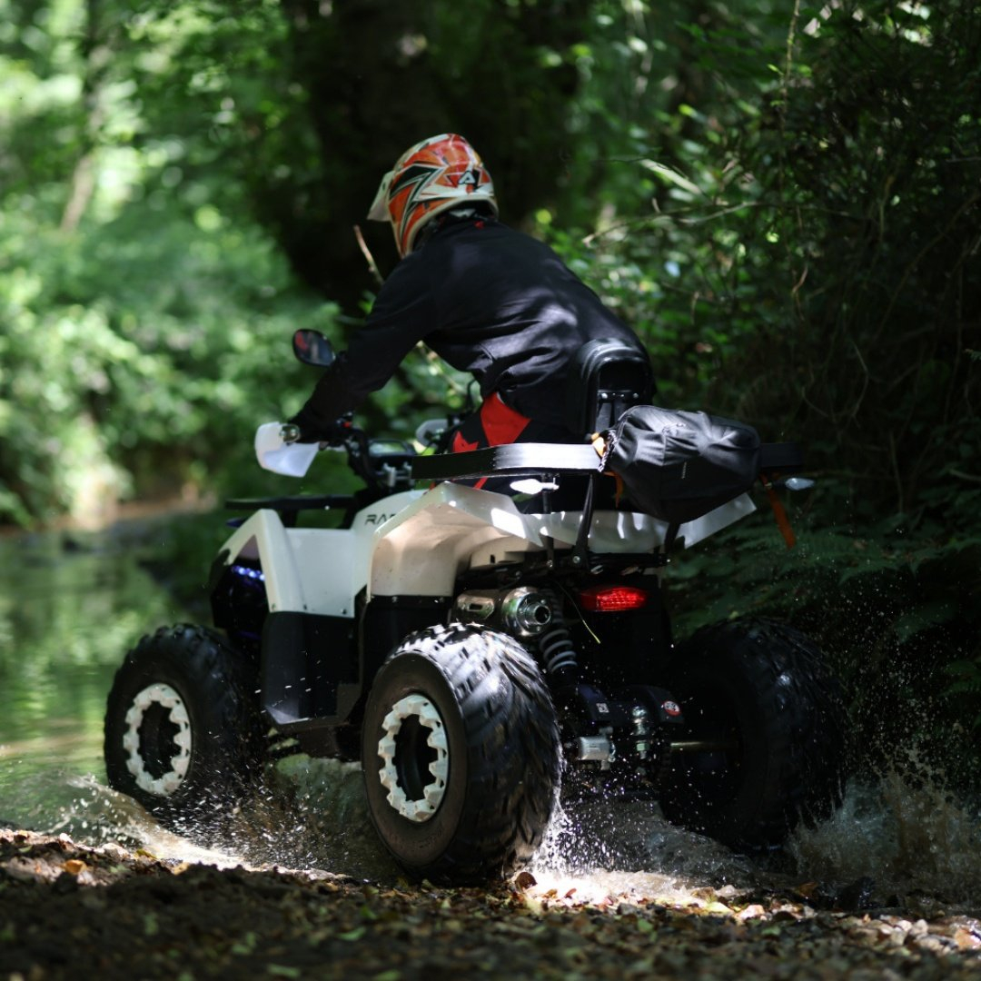 ATV pe benzină Voltarom RA5 180cc 9,5CP – Alb, Off-Road [9]