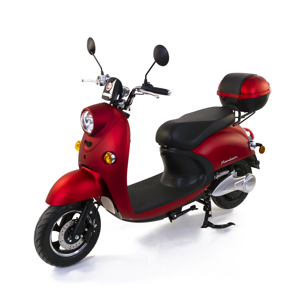 Scuter Electric Rotakt Mandarin, Motor 1600W, Viteză maximă 25km/h, Autonomie 55 km, Baterie litiu-ion 60V 20Ah, 2 locuri [4]