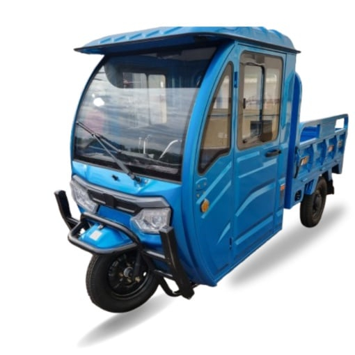Triciclu electric 2000W cu cabina, fara permis, 25Km/h, 72V. 58Ah, autonomie pana la 75Km [15]