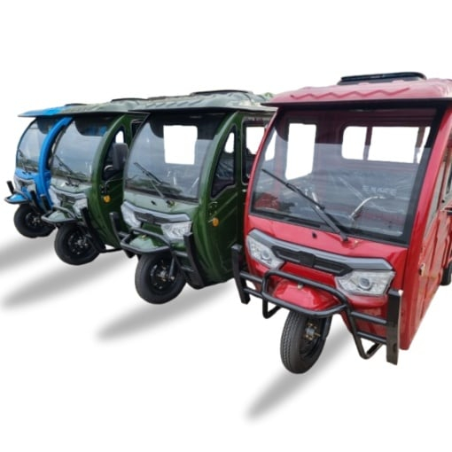Triciclu electric 2000W cu cabina, fara permis, 25Km/h, 72V. 58Ah, autonomie pana la 75Km [12]