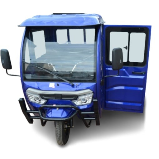 Triciclu electric 2000W cu cabina, fara permis, 25Km/h, 72V. 58Ah, autonomie pana la 75Km [11]