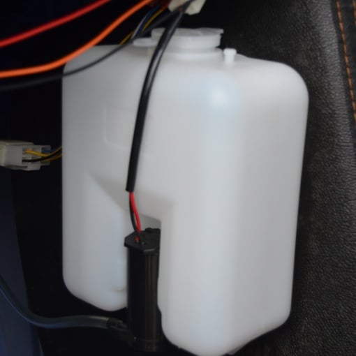 Triciclu electric 2000W cu cabina, fara permis, 25Km/h, 72V. 58Ah, autonomie pana la 75Km [2]