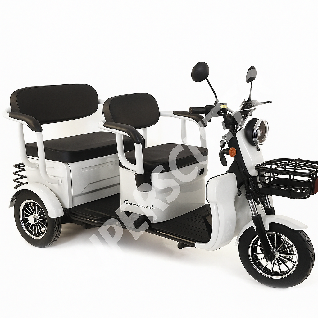 Triciclu Electric Camarad Rotakt – model 3 roți cu coș marfă [3]