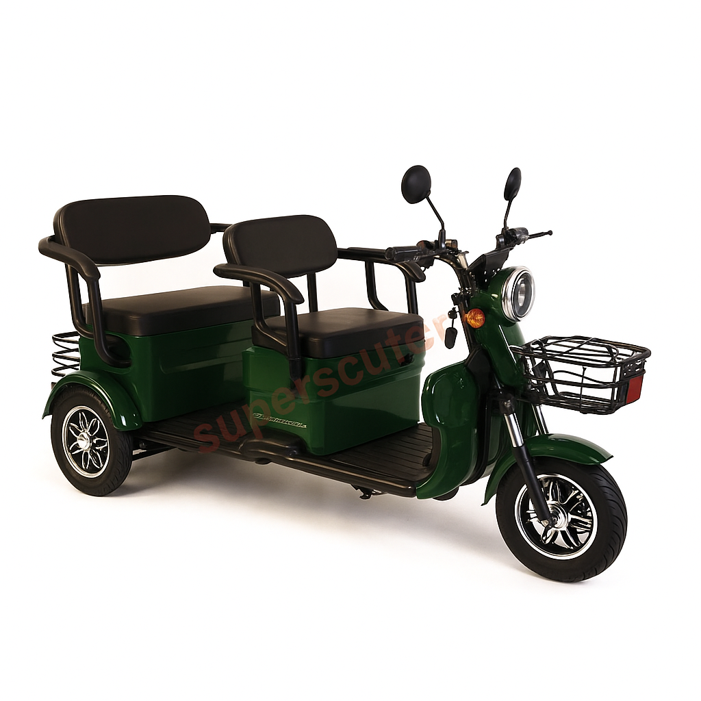 Triciclu Electric Camarad Rotakt – model 3 roți cu coș marfă [4]