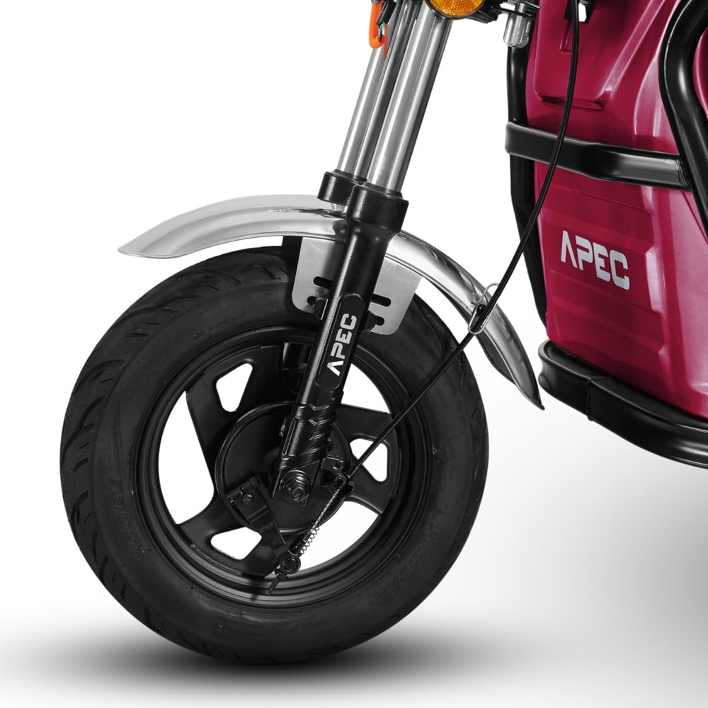 Triciclu electric  APT4, 1000W, Roșu – Fără Permis, Autonomie 41 km [2]