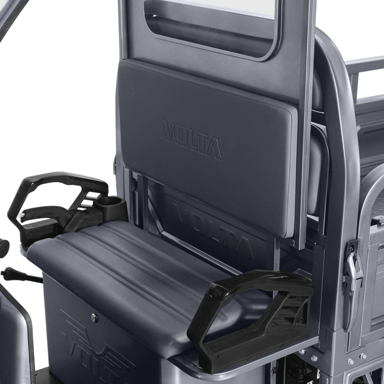 Triciclu Electric Voltarom Hercules VT5 – Roșu, Cu Cabină, 3900W, Autonomie 50 km, Fără Permis [16]