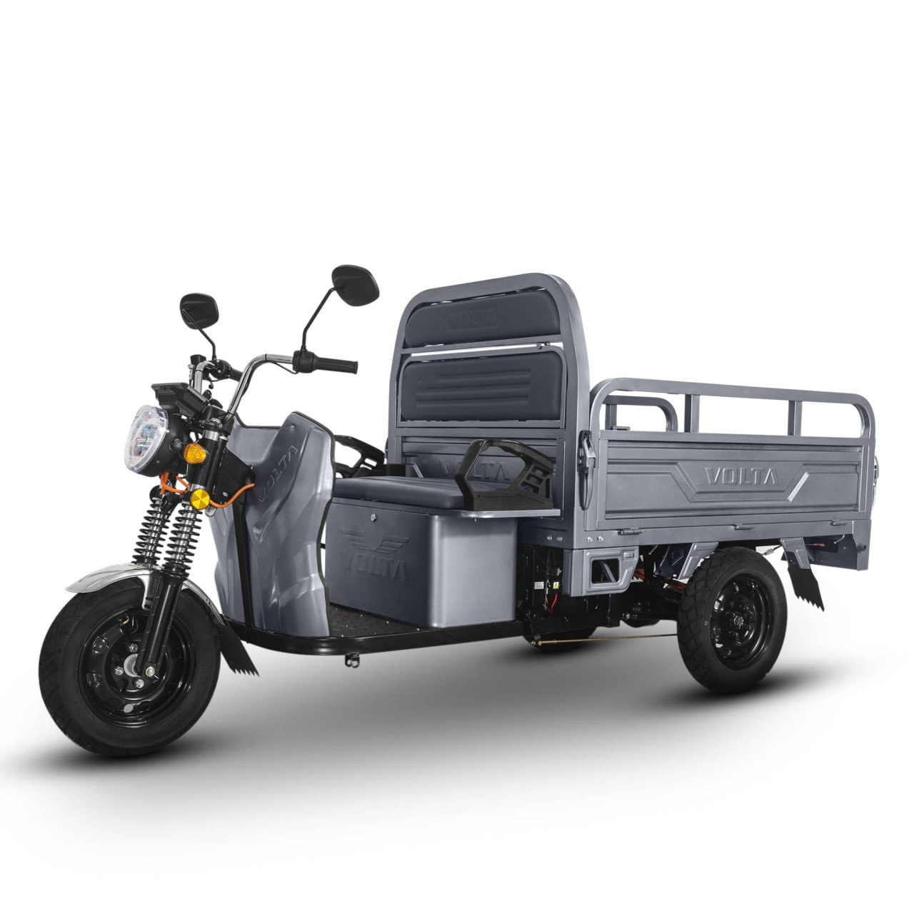 triciclu Hercules – Triciclu Electric 3900W 72V 45Ah, Gri, Fără Permis, Autonomie 50 km [1]