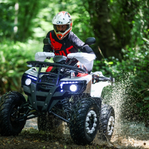 ATV pe benzină Voltarom RA5 180cc 9,5CP – Alb, Off-Road [7]