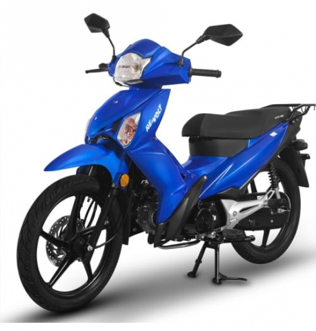 Cu permis - Motocicletă pe benzină Revolt NEO 125cc Euro 5 – 4 timpi, Albastră