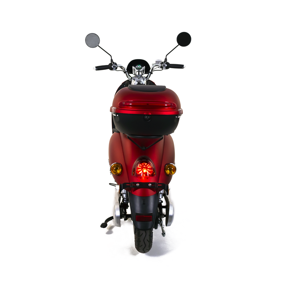 Scuter Electric Rotakt Mandarin, Motor 1600W, Viteză maximă 25km/h, Autonomie 55 km, Baterie litiu-ion 60V 20Ah, 2 locuri [0]