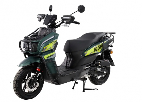 Cu permis - Scuter pe benzină TANK 49cc – Compact, Economic, Design Sportiv