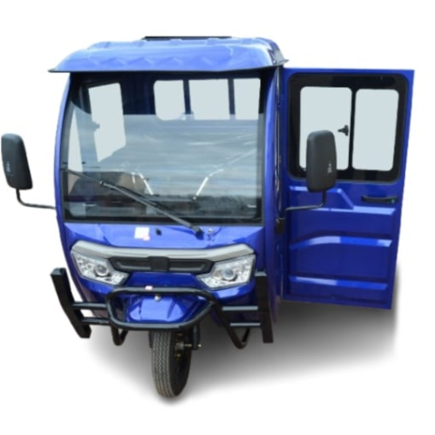 Triciclu marfa cu cabina - Triciclu electric 2000W cu cabina, fara permis, 25Km/h, 72V. 58Ah, autonomie pana la 75Km