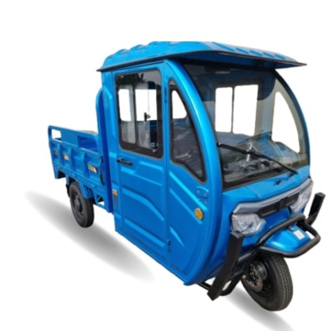 Triciclu electric 2000W cu cabina, fara permis, 25Km/h, 72V. 58Ah, autonomie pana la 75Km [12]