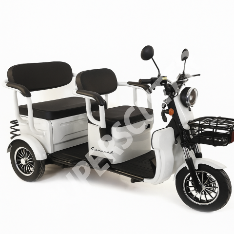 Triciclu Electric Camarad Rotakt – model 3 roți cu coș marfă [2]