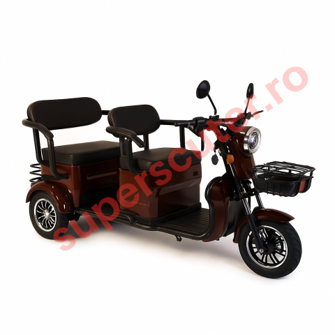 Triciclu Electric Camarad Rotakt – model 3 roți cu coș marfă [4]