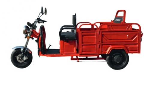 Triciclu Electric Transport Persoane Courier 2000W – Fără Permis, Autonomie 60 km [0]