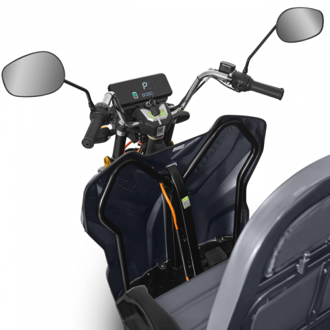 triciclu Hercules – Triciclu Electric 3900W 72V 45Ah, Gri, Fără Permis, Autonomie 50 km [4]