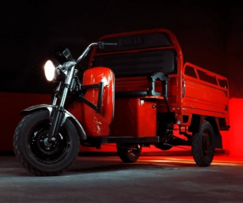 triciclu Hercules – Triciclu Electric 3900W 72V 45Ah, Gri, Fără Permis, Autonomie 50 km [9]