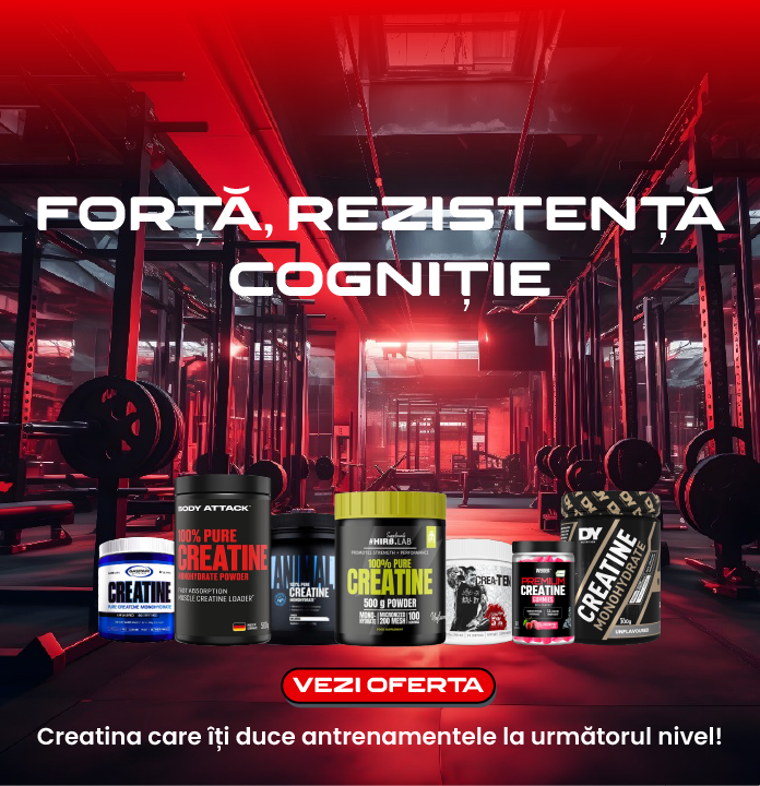 Alege CREATINA preferata a sportivilor