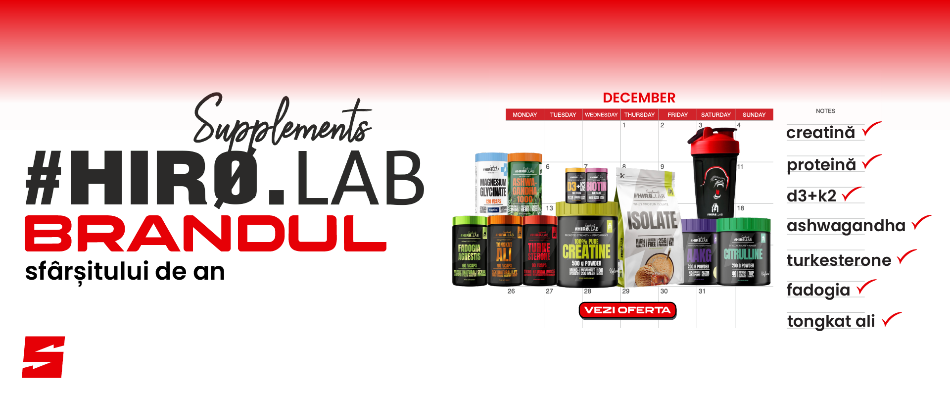 HiroLab Brandul lunii Decembrie