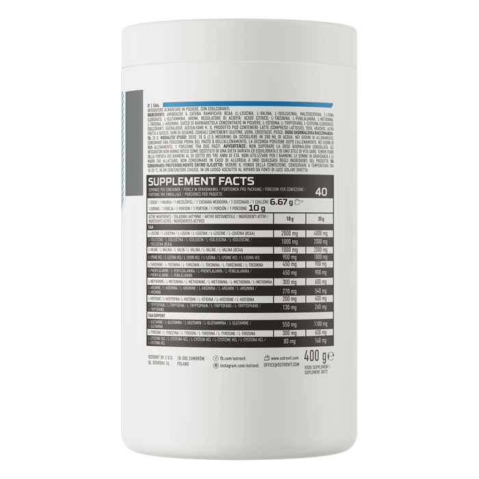 Aminoacizi esentiali, Ostovit, EAA, 400 de grame, pudra [2]
