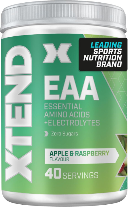 Aminoacizi esentiali pentru refacere, Xtend, EAA + Electrolytes, 296 de grame, pudra fara zahar [1]