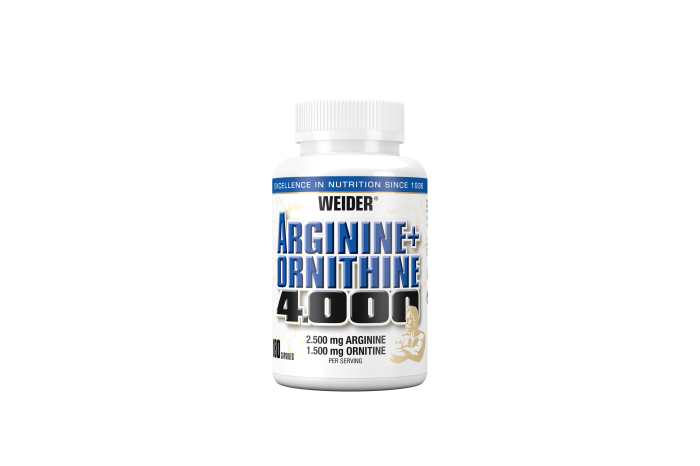 Arginina + Ornitina, Weider, Arginine 2500mg + Ornithine 1500mg, 180 de capsule [1]