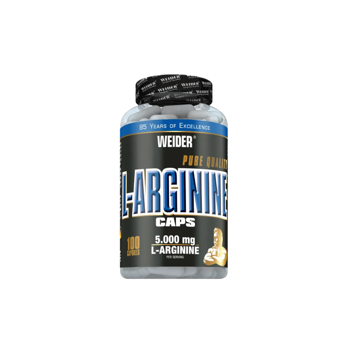 Arginina, Weider, L-Arginine, 100 de capsule [1]