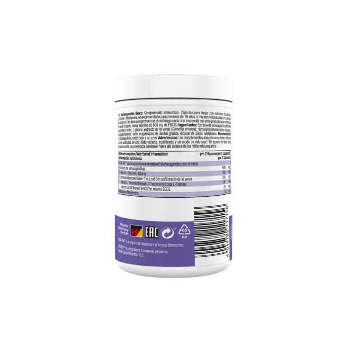 Ashwagandha, Weider, Ashwagandha Sleep, 120 de capsule [2]