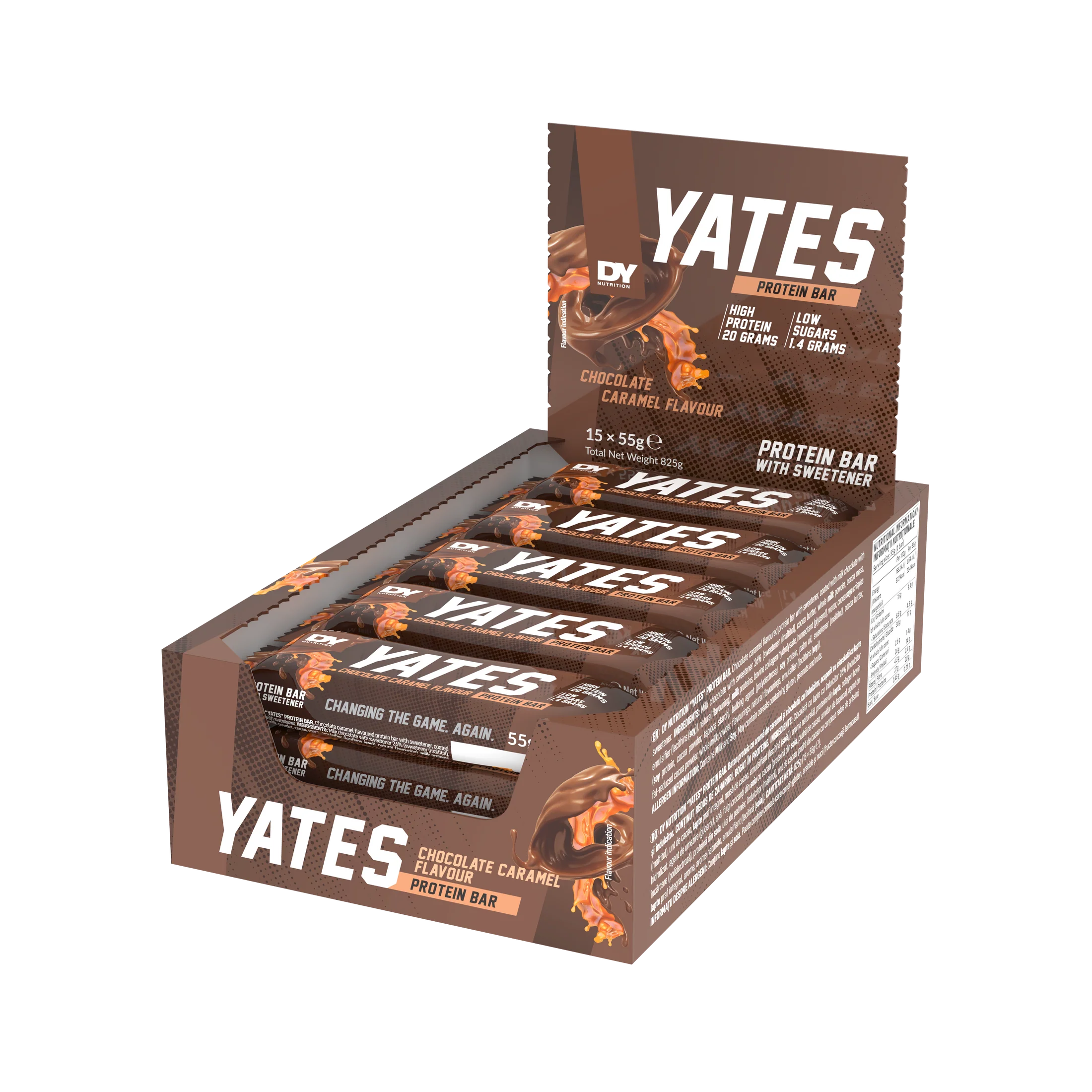 Baton proteic, DY Nutrition, Yates Bar, baton de 60 de grame [2]