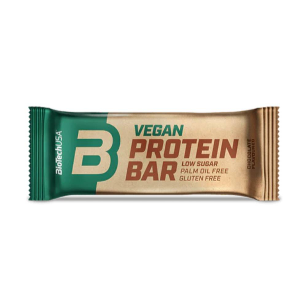 Baton proteic vegan, Biotech USA, Vegan protein bar, 50 de grame [1]