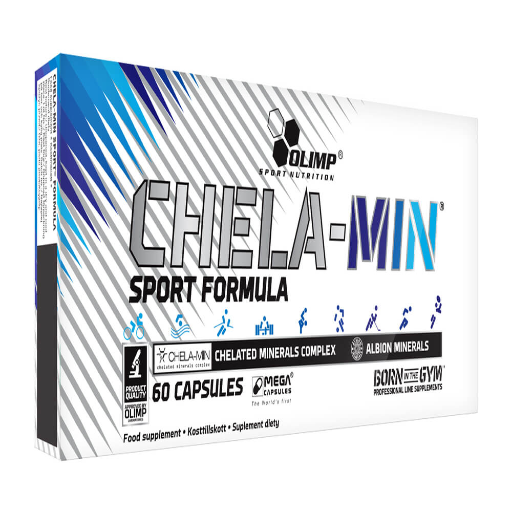 Minerale Mg+Zn, Olimp Sport Nutrition, Chela-Min Sport Formula, 60 de capsule [1]