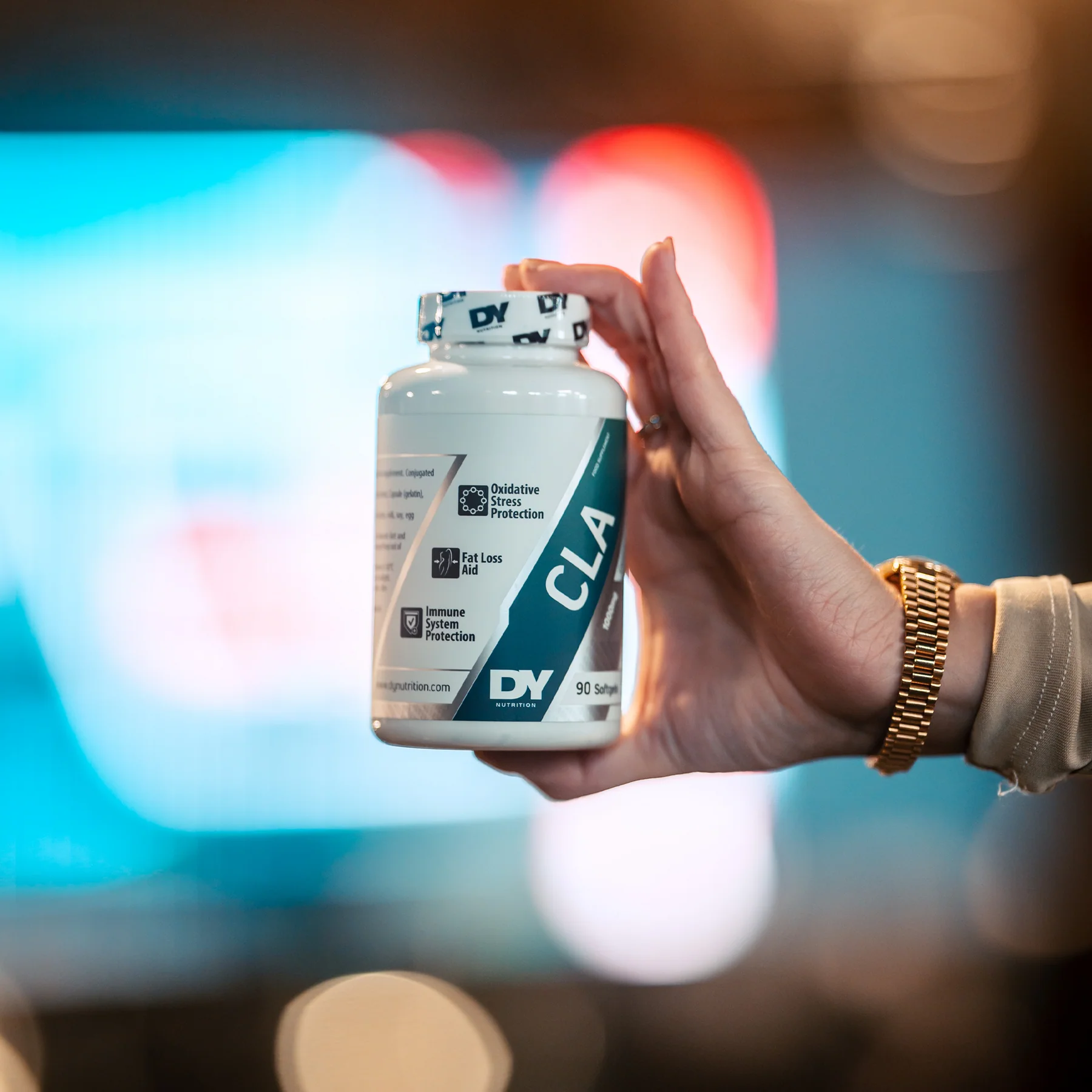 CLA, DY Nutrition, 90 de capsule moi [5]