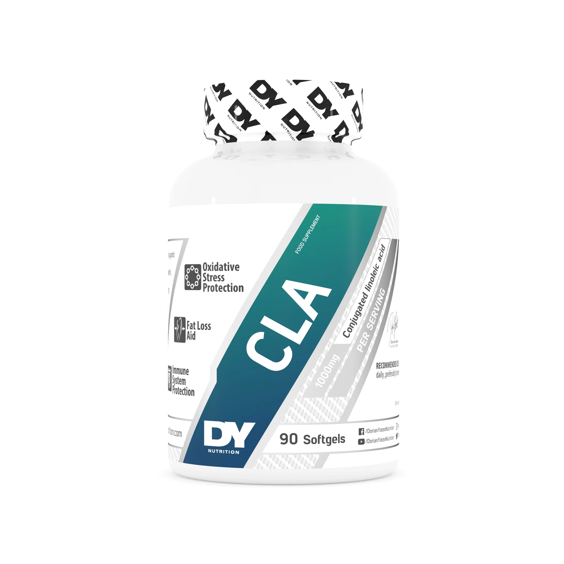 CLA, DY Nutrition, 90 de capsule moi [1]
