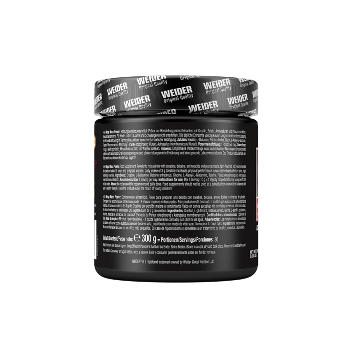 Complex de creatina, Weider, Mega Mass Power, 300 de grame, pudra [3]