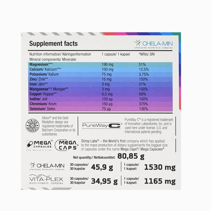 Complex de vitamime, Olimp Sport Nutrition, Vita-Min Multiple Sport, 60 de capsule [3]