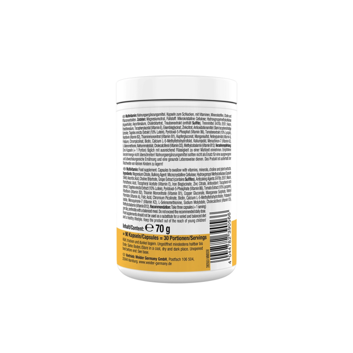 Complex de vitamine, Weider, Multivitamin Complete, 90 de capsule [3]