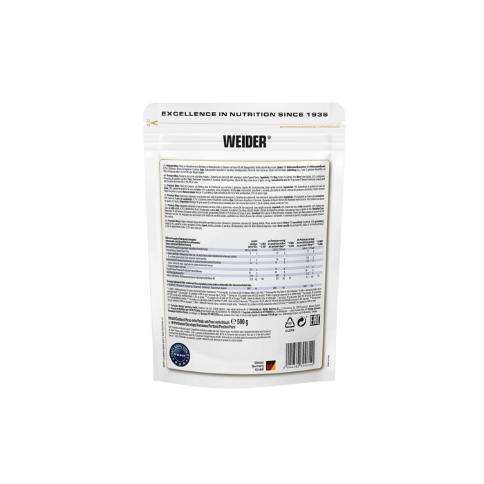 Concentrat proteic din zer, Weider, Ultrafiltrated Premium Whey, 500 de grame, pudra proteica [2]