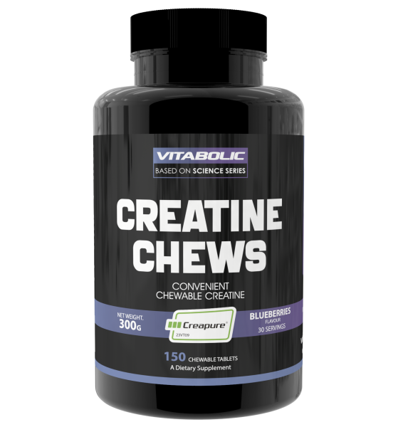 Creatina masticabila, Vitabolic, Creatine Chews, 150 de tablete [1]