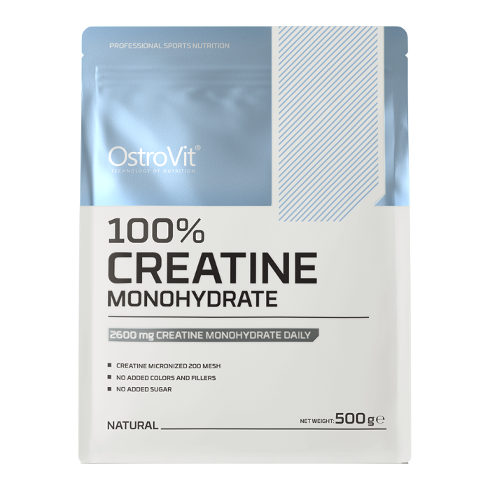Creatina monohidrat, Ostrovit, Creatine monohydrate, 500 de grame, pudra [2]