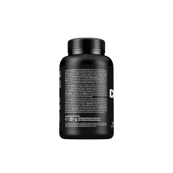 Creatina monohidrata, Weider, Pure Creatine Creapure, 200 de capsule [3]