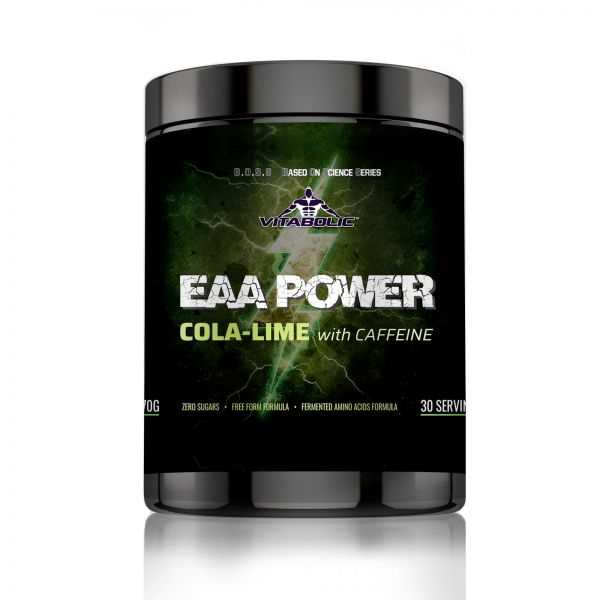 Aminoacizi + Cofeina, Vitabolic, EAA Power, 270 de grame, pudra [1]