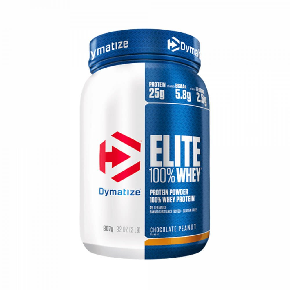 Izolat proteic, Dymatize, Elite Whey Protein, 907 grame, pudra proteica [1]