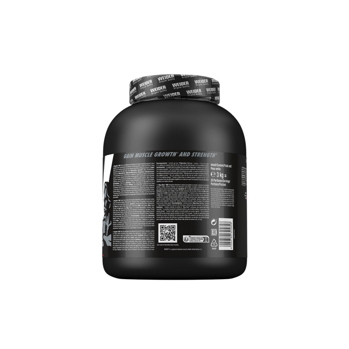 Gainer, Weider, Mega Mass 4000, 3kg, pudra proteica [3]