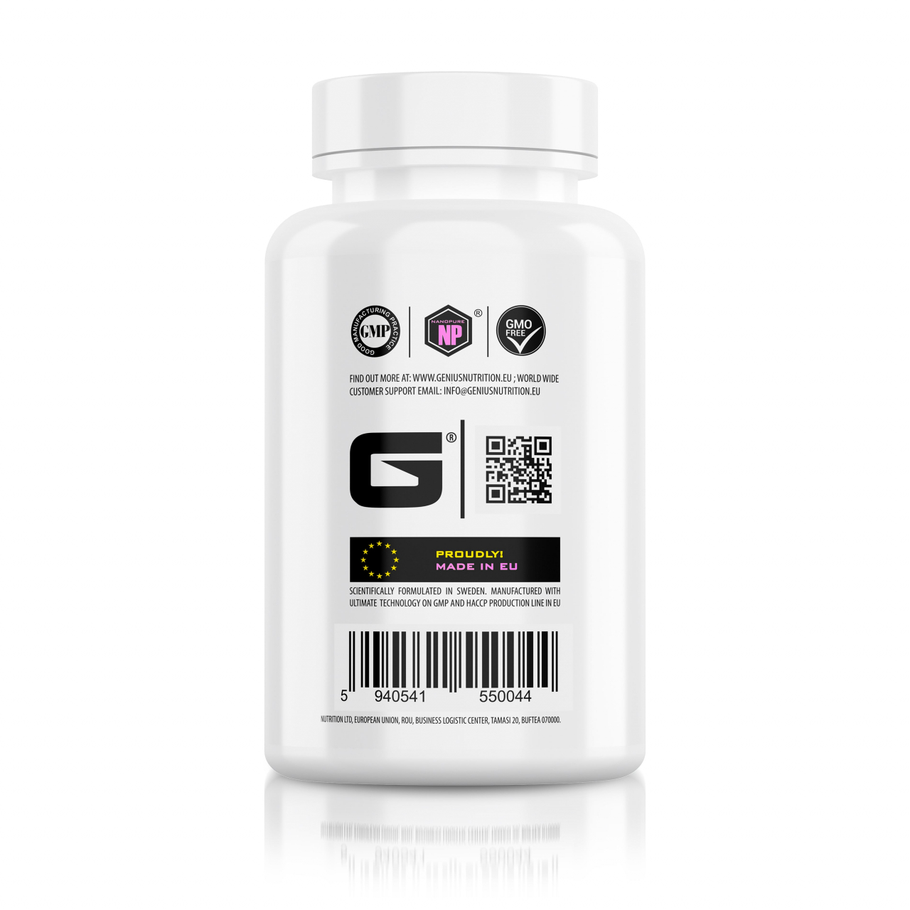 Supliment pentru articulatii, Genius Nutrition, GC-MSM-F7, 90 de capsule [3]