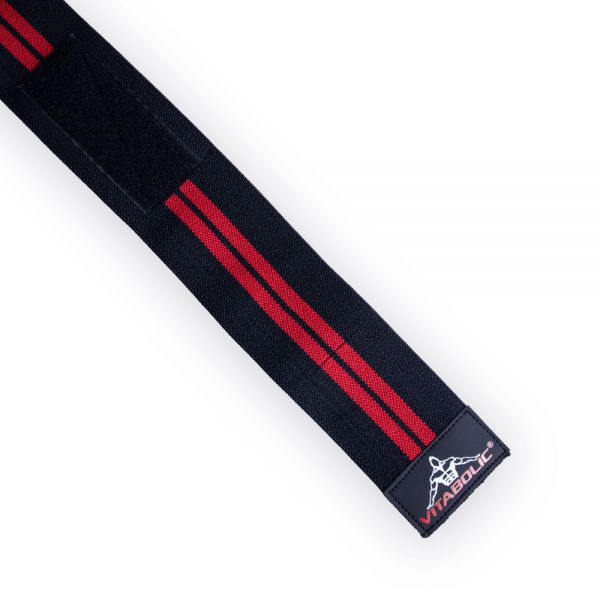 Genunchiere 180x8, Vitabolic, Black/Red [4]