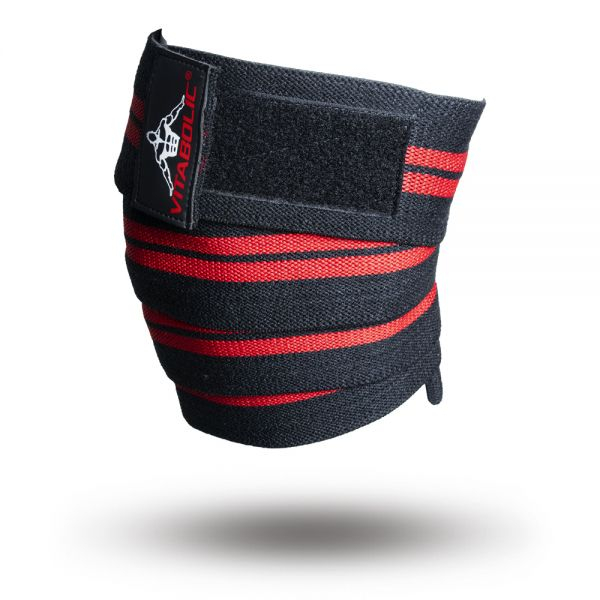 Genunchiere 180x8, Vitabolic, Black/Red [2]