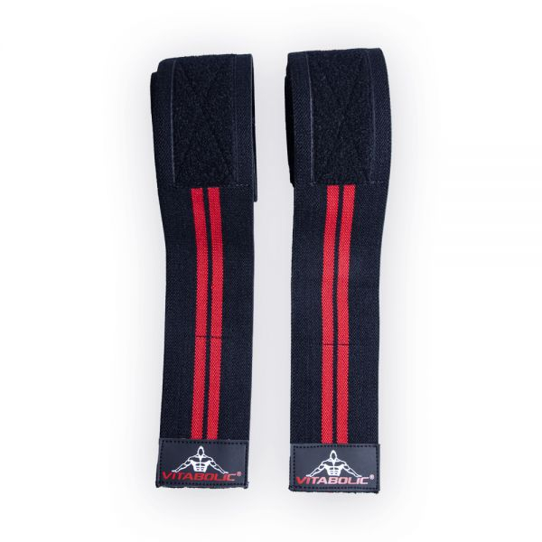 Genunchiere 180x8, Vitabolic, Black/Red [3]