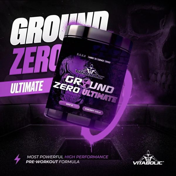 Pre-workout, Vitabolic, Ground Zero ULTIMATE, 390 de grame, pudra [7]